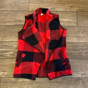 Buffalo plaid Vest